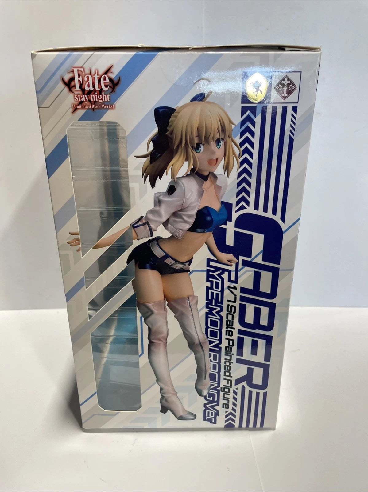 TYPE-MOON RACING Ver. Saber 1/7 Scale PVC Figure Fate Stay Night PLUSONE