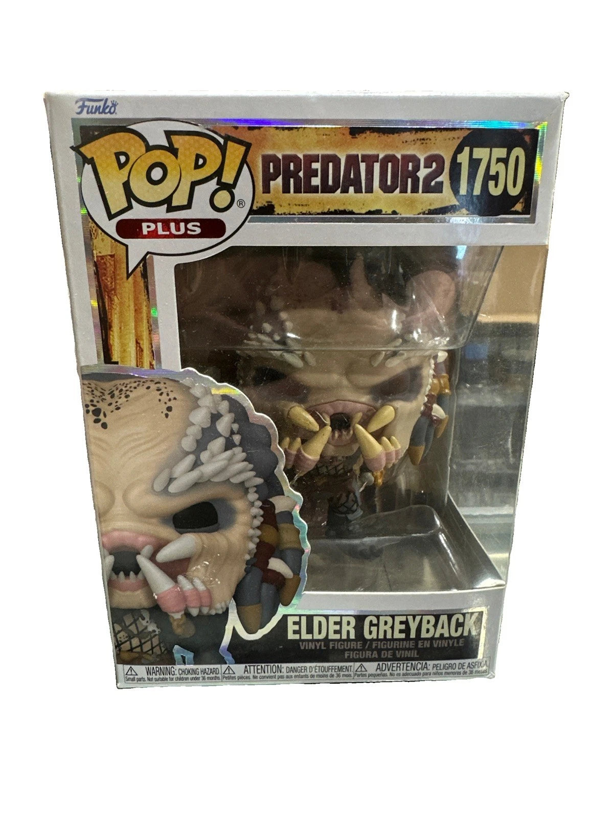 Funko Pop! Plus Predator 2 Elder Greyback #1750 Vinyl Figure