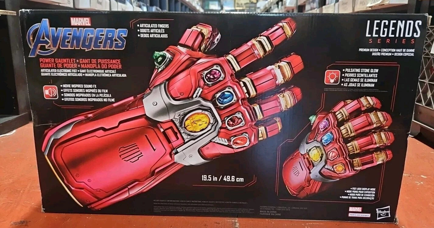 Marvel Legends Series Avengers Endgame Power Gauntlet Articulated Electric Fist
