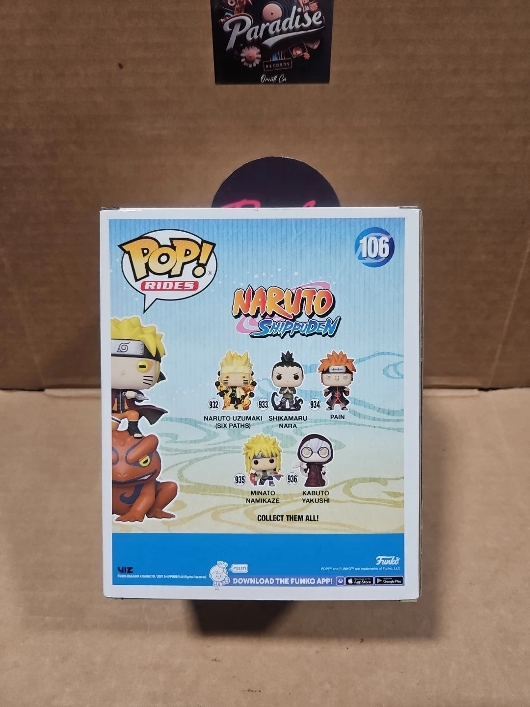 Funko Pop! Rides: Naruto - Naruto on Gamakichi - Hot Topic (Exclusive) #106