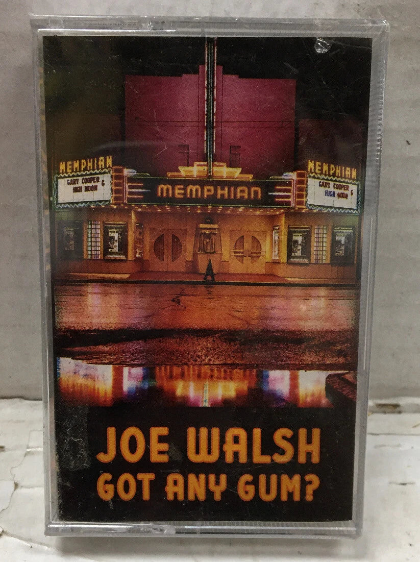 Joe Walsh Got Any Gum? Sealed Cassette