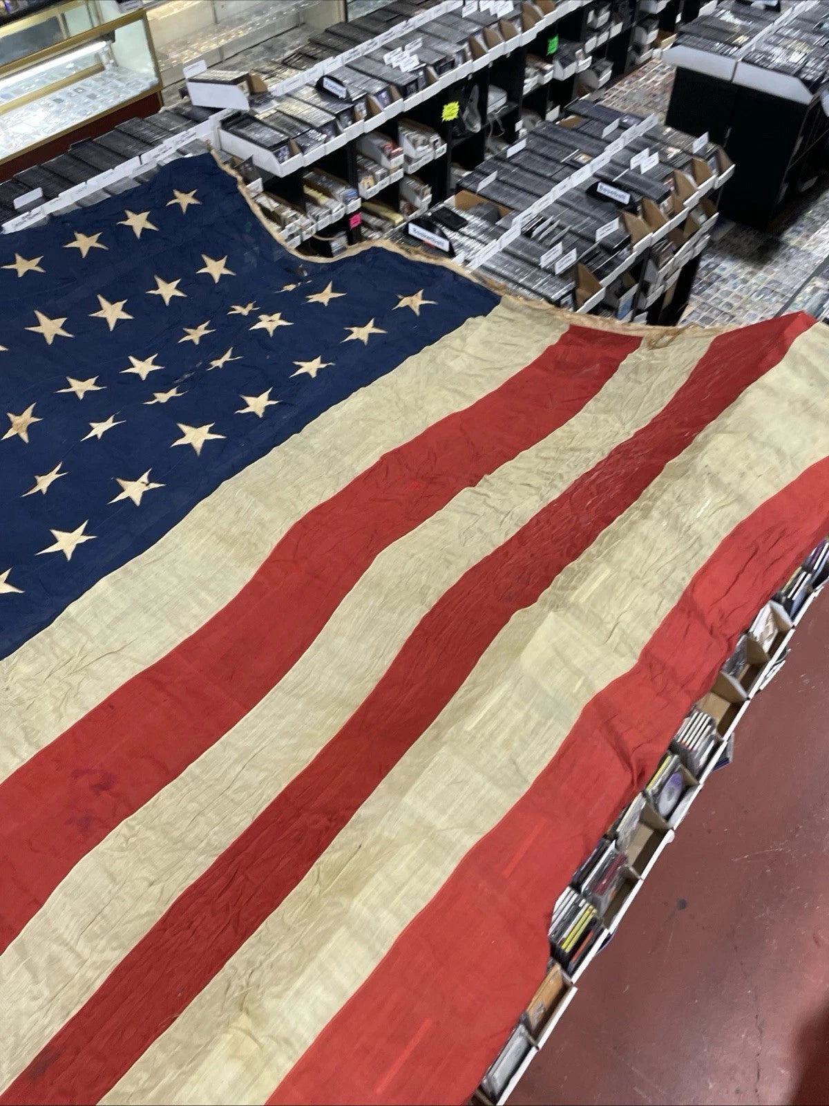 38 Star American Flag (1876-1889) 13 feet X 20 feet RARE!!!!!!!