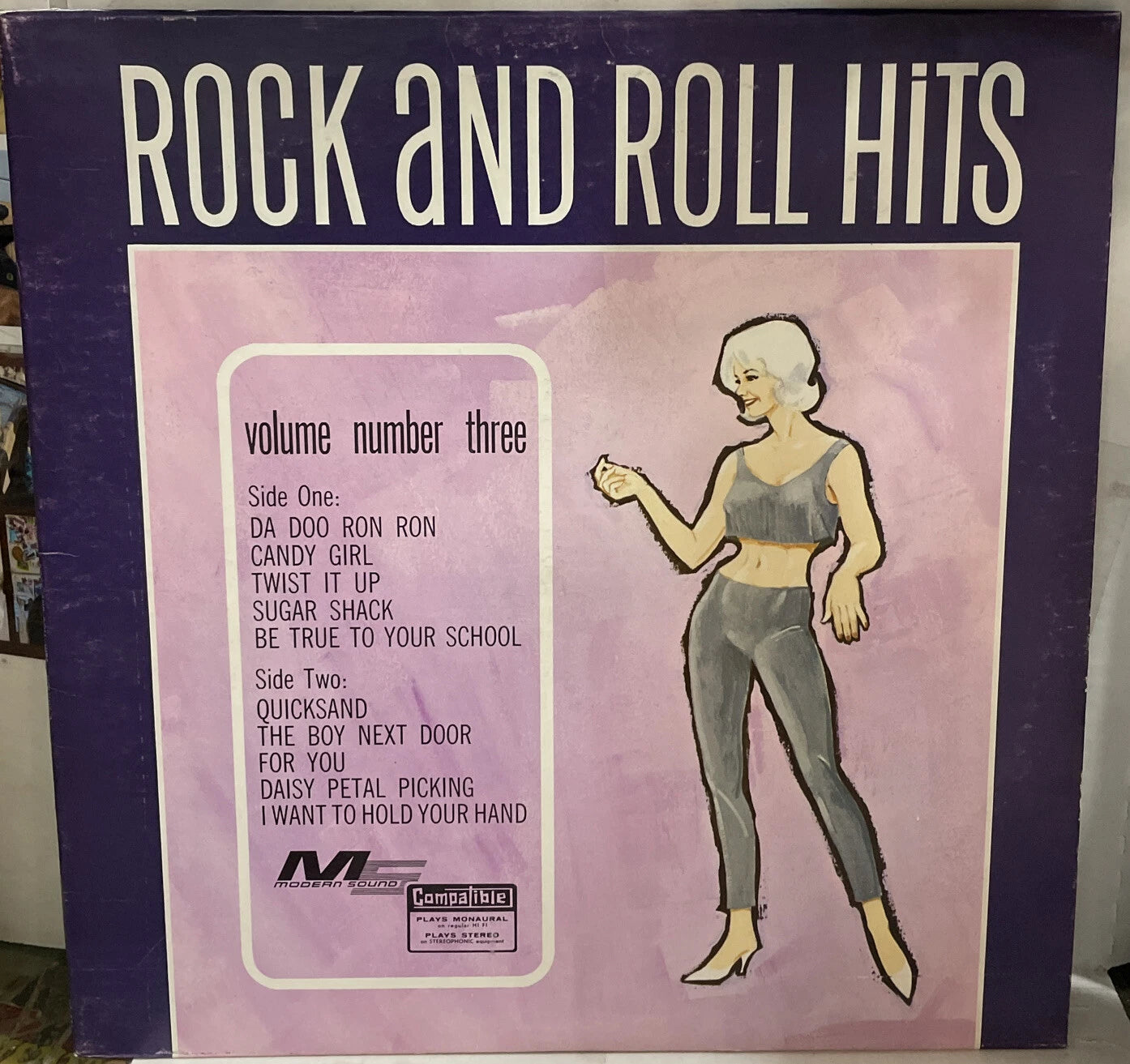 Rock And Roll Hits Volume Number Three Record MS521