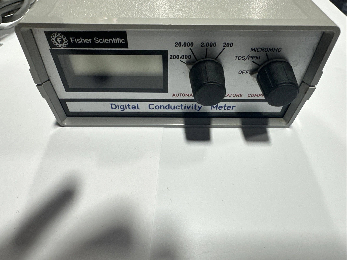 Fisher Digital Conductivity Meter With Probe WORKING w/ Case
