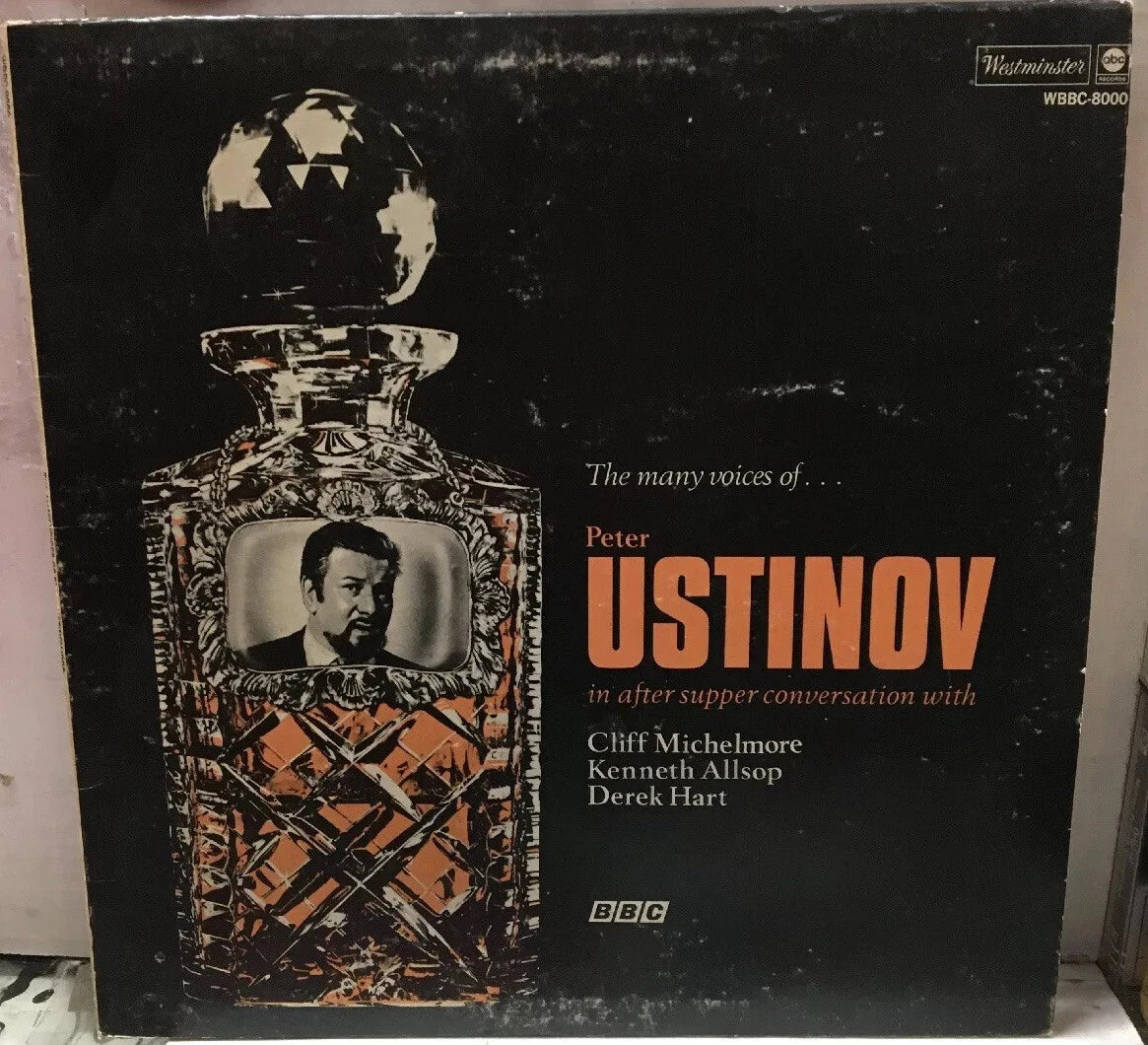 The Many Voices Of Peter Ustinov Record WBBC-8000