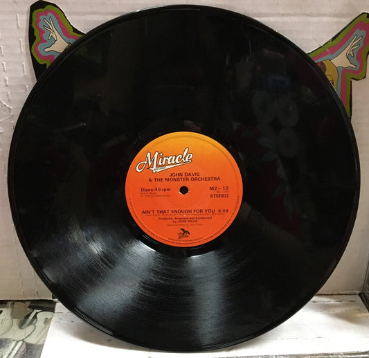 John Davis & The Monster Orchestra Ain’t That Enough For You/Disco UK Import