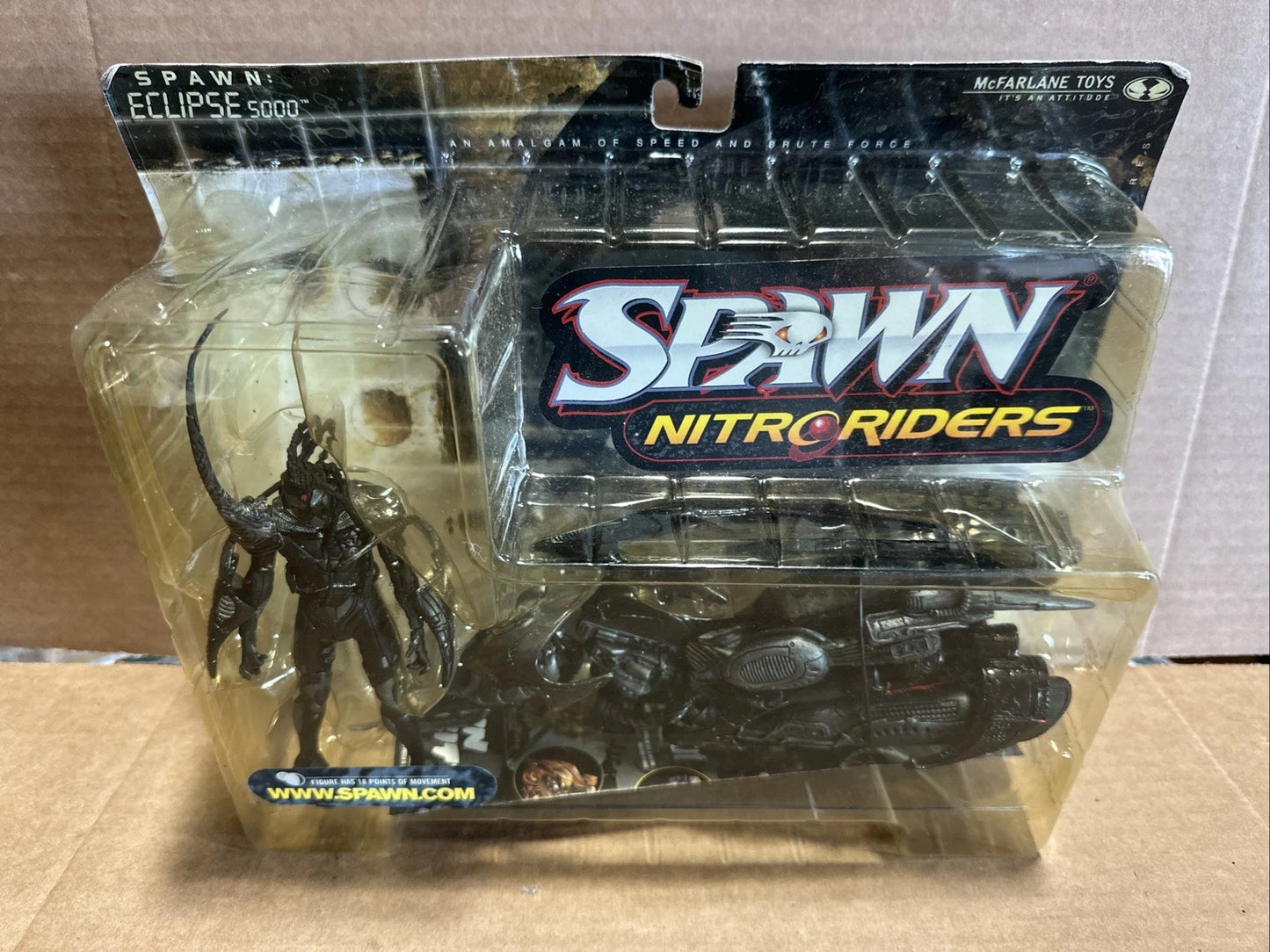Lot Of 6 McFarlane Spawn Series 16 NITRO RIDERS AFTER BURNER Figures 1999