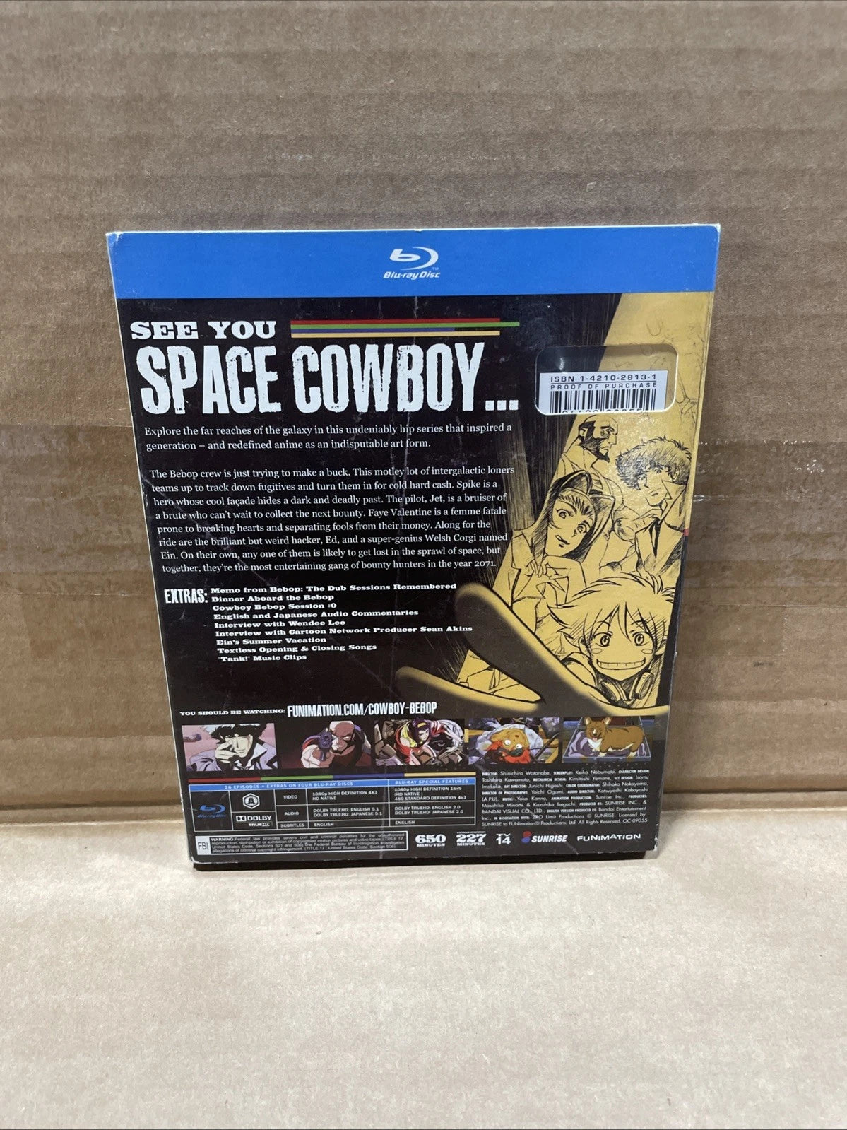 Cowboy Bebop: The Complete Series w/Slipcover Blu Ray