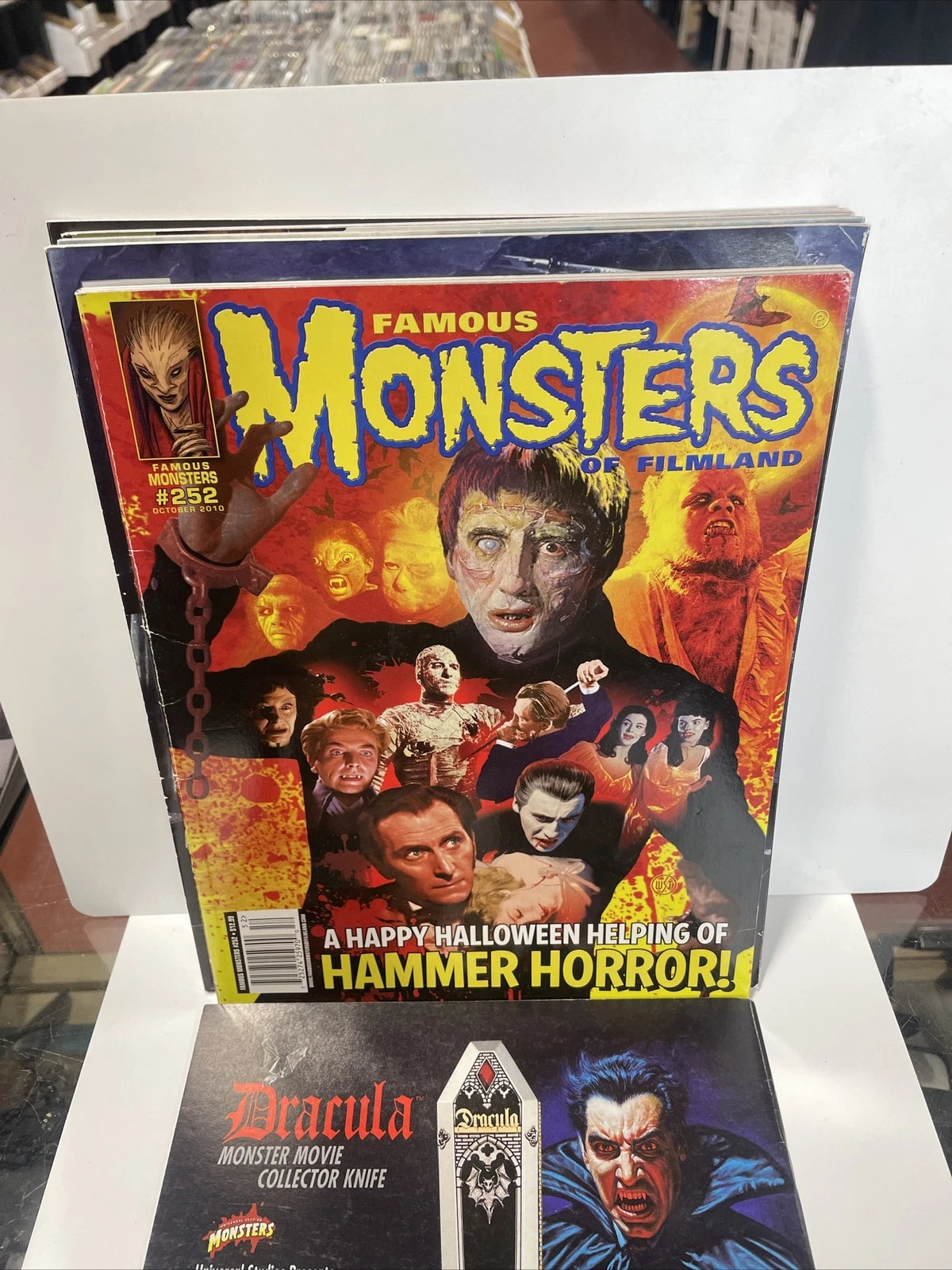 FAMOUS MONSTERS OF FILMLAND #223, #252, #263, #266, #277, #278 & #279 LOT MINT