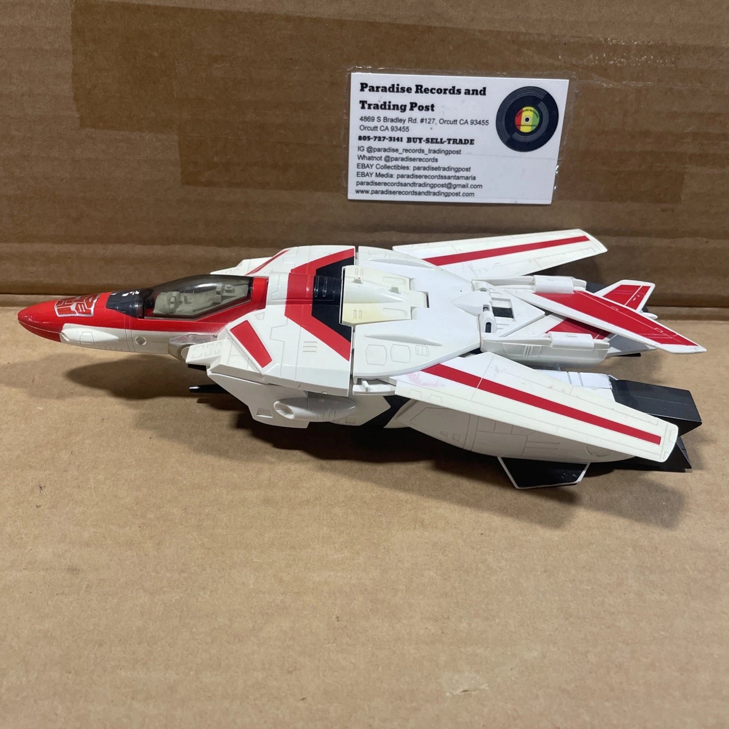 Original G1 1985 Transformers Jetfire Hasbro Bandai Autobot Skyfire Vintage Jet