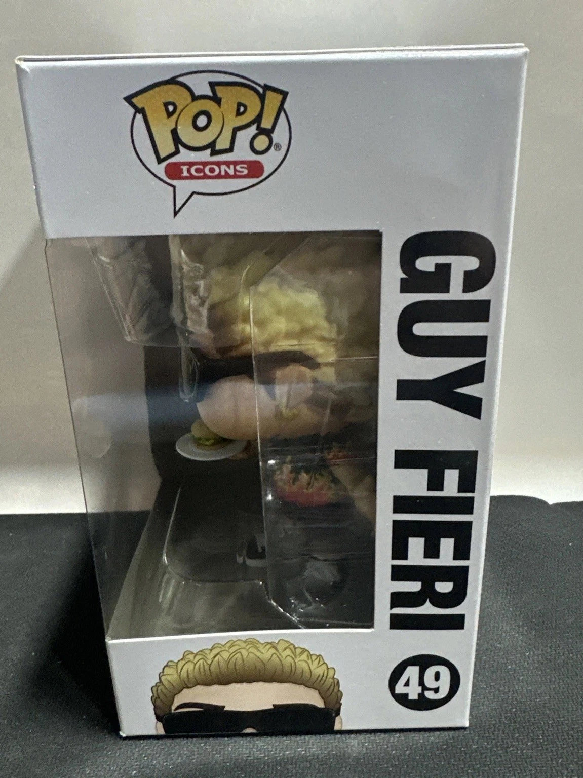Funko Pop! Vinyl: Icons - Guy Fieri #49 New With Plastic Protector!