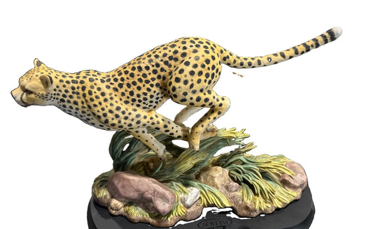 Home Interior 1470405 DUMA Sculpture 2005 Cheetah Porcelain Figurine RARE