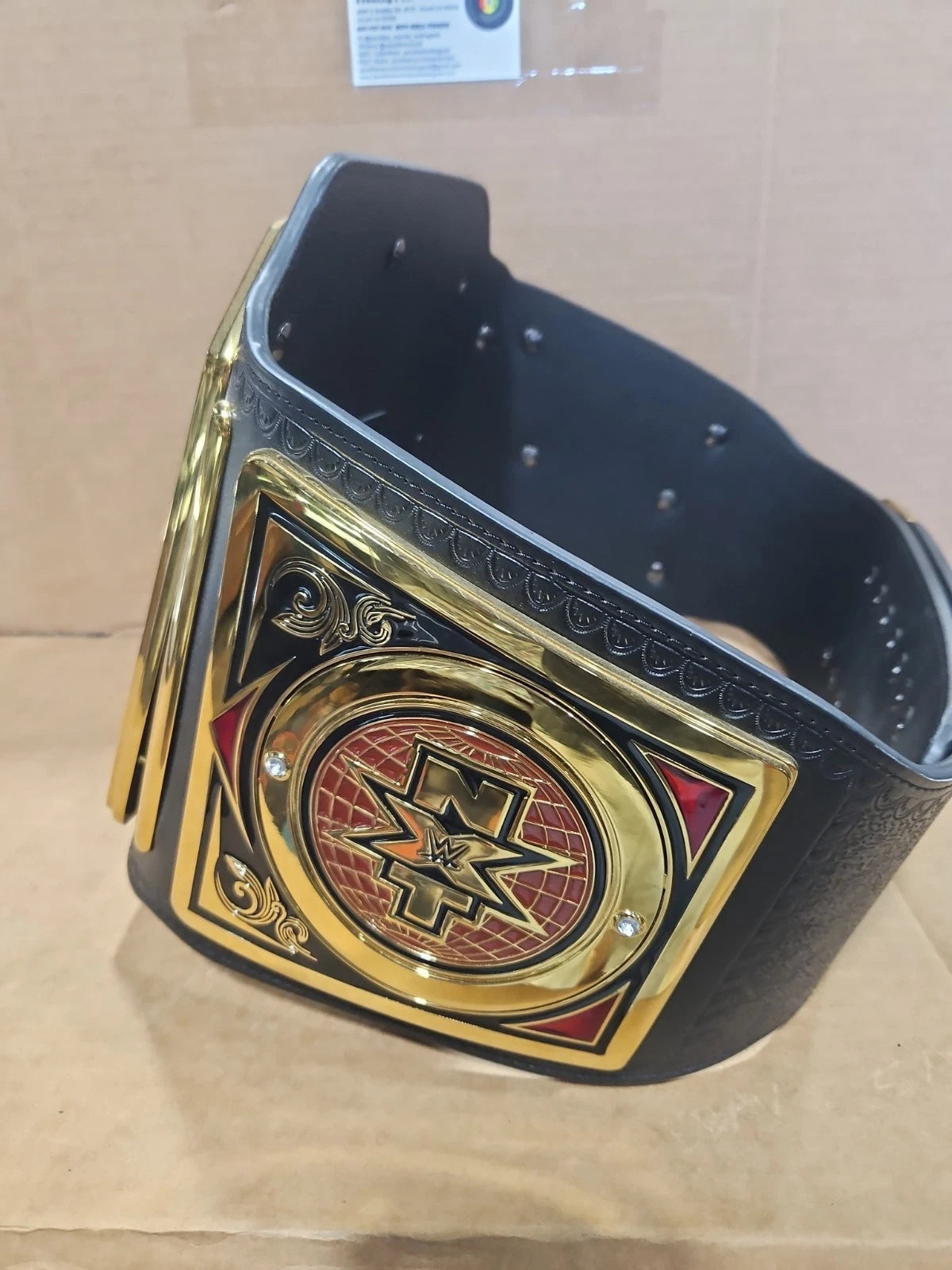 Replica WWE NXT UK Heavyweight Championship W Bag Rare