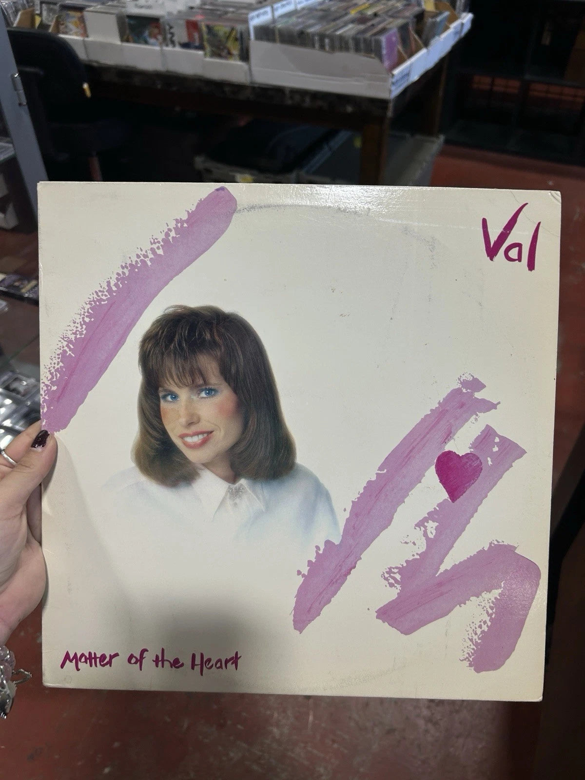 EXTREMELY RARE Val & Becki Matter Of The Heart/Heart Of The Matter 1986 Vinyl