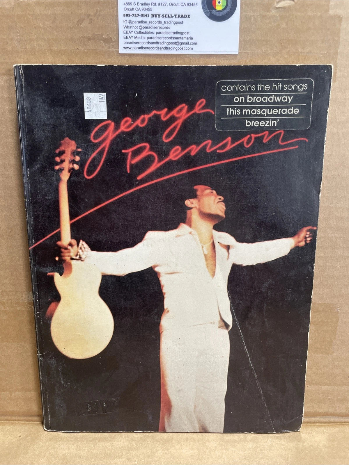 George Benson, Music Book Pre-Owned