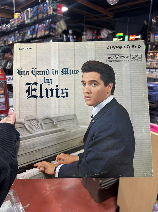 HIS HAND IN MINE -ELVIS PRESLEY- LIVING STEREO LSP-2328 VINYL - 1964