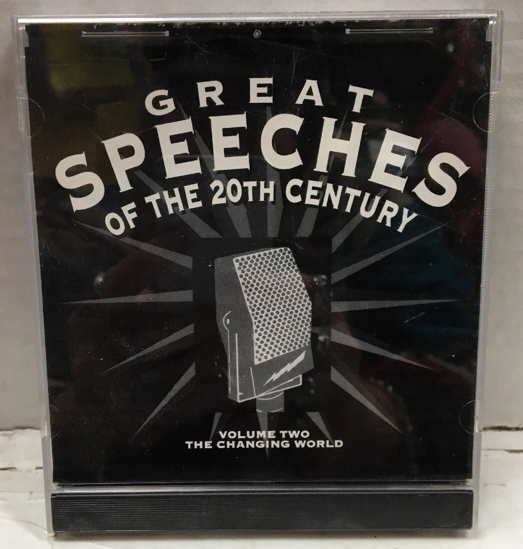 Great Speeche Of The 20TH Century Vol.2 Changing The World Various CD