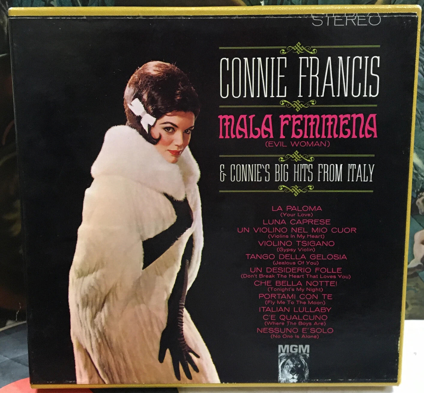 Connie Francis Mala Femmena Reel-To-Reel STC4161