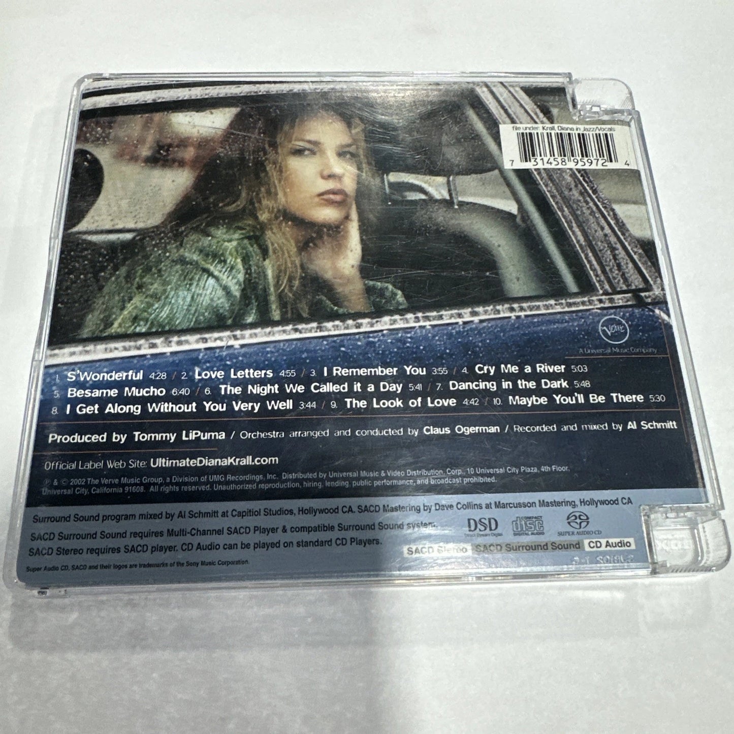Look of Love by Diana Krall (Super Audio CD (SACD), 2002) Gold Disc