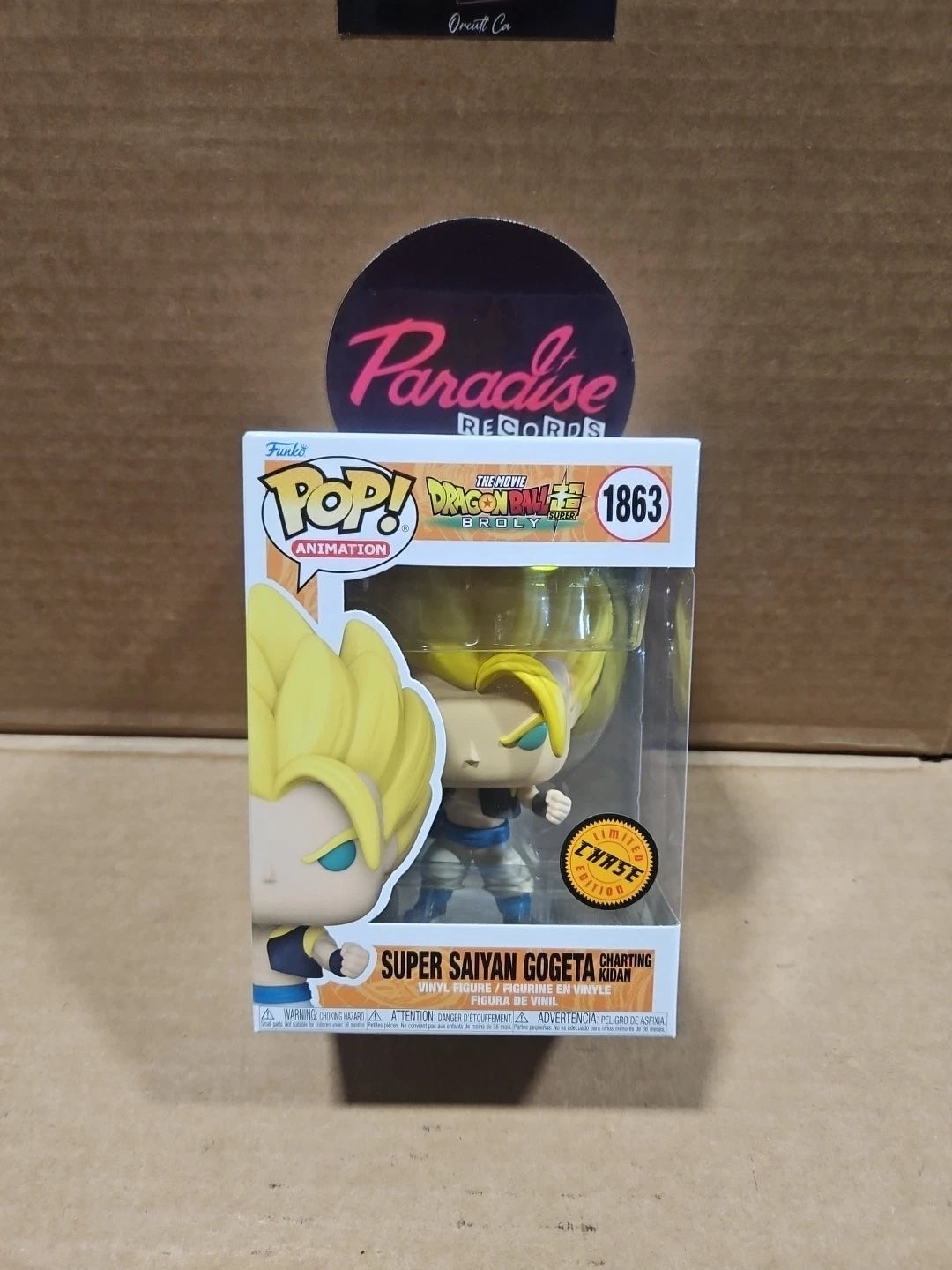 Funko Pop! Super Saiyan Gogeta (Chase) #1863