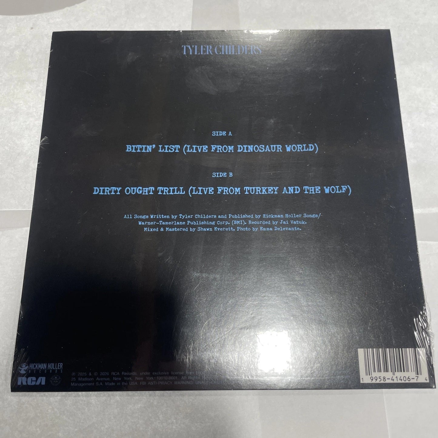 Tyler Childers Bitin’ List Live From Dinosaur World RSD 2026 Vinyl New