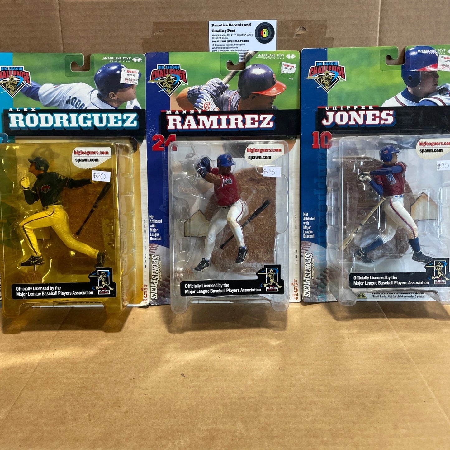 MCFARLANE FIGURES BRYCE HARPER DON MATTINGLY ALEX RODRIGUEZ LOT OF 9