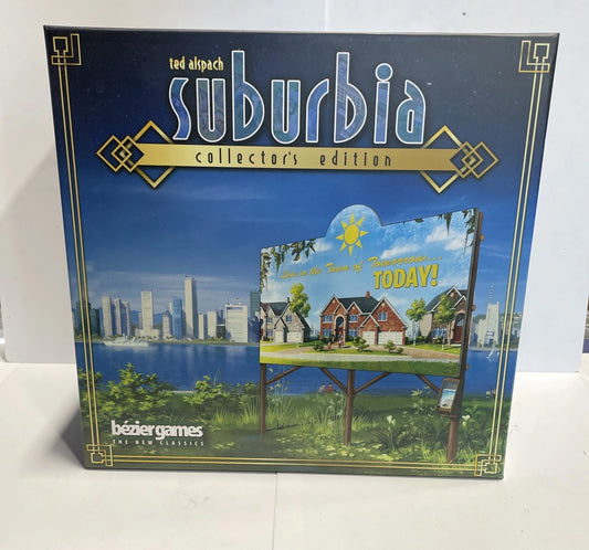Suburbia Collector's Edition Board Game Complete Ted Alspach Bezier Games