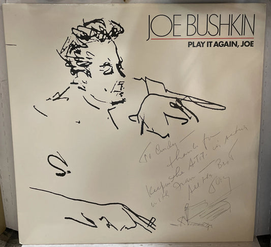 Joe Bushkin Play It Again, Joe Autographed Record 81621-1