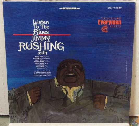 Jimmy Rushing Listen To The Blues Record SRV-73007