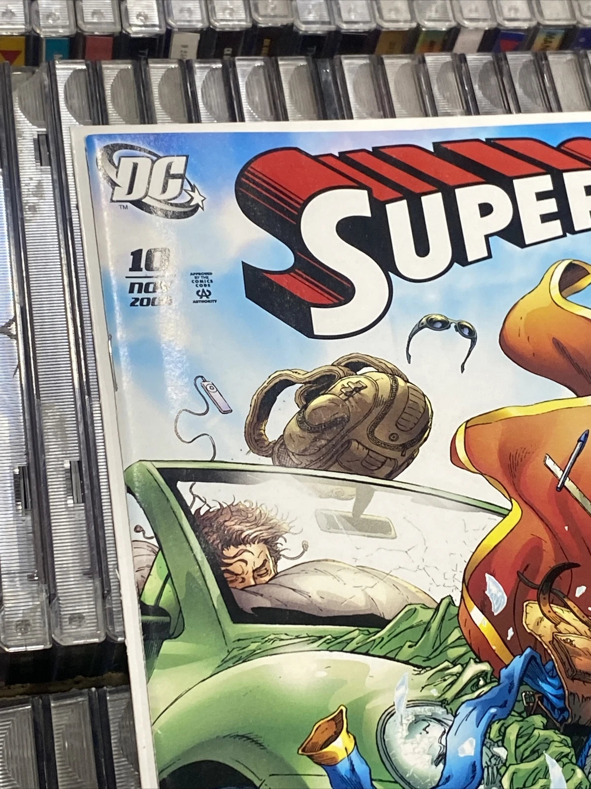 SUPERGIRL #10 (2006) NEWSSTAND RARE HTF DC COMICS VF