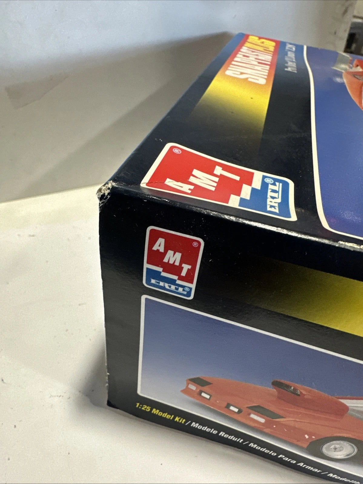 AMT Snapfast Plus 1/25 Pro Street 1992 Chevrolet Camaro Z28 Open Box 1 Open Bag
