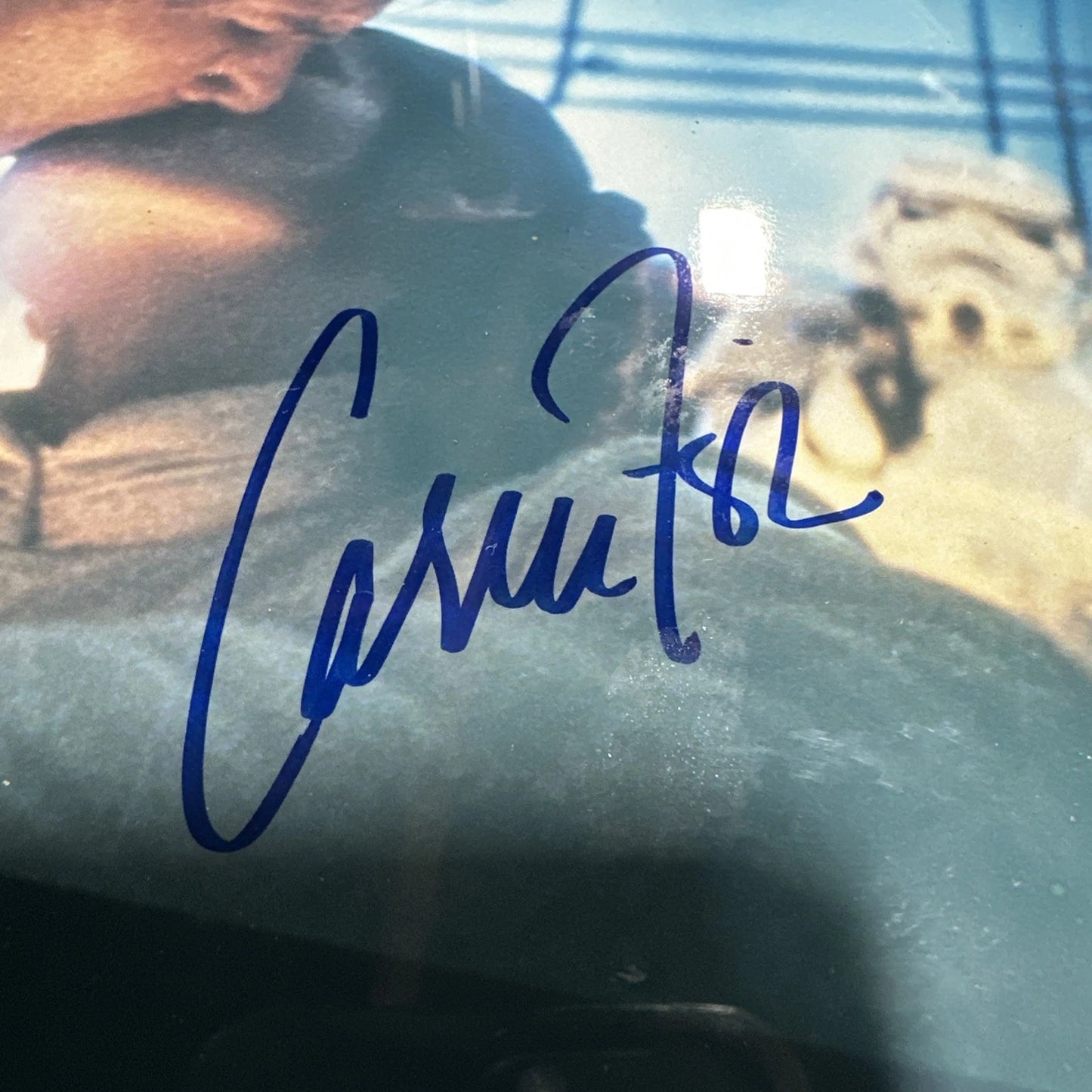 Harrison Ford, Carrie Fisher Signed 8x10" (STAR WARS) Original Autographs + COA