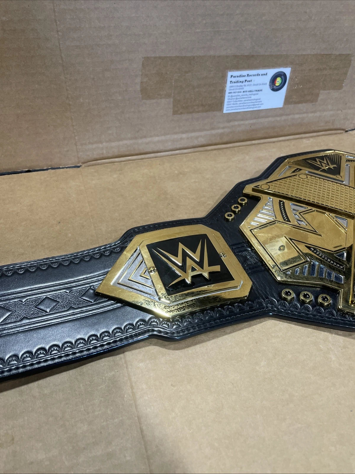OFFICIAL WWE SHOP NXT 2.0 CHAMPIONSHIP REPLICA WRESTLING BELT TITLE (AUTHENTIC)