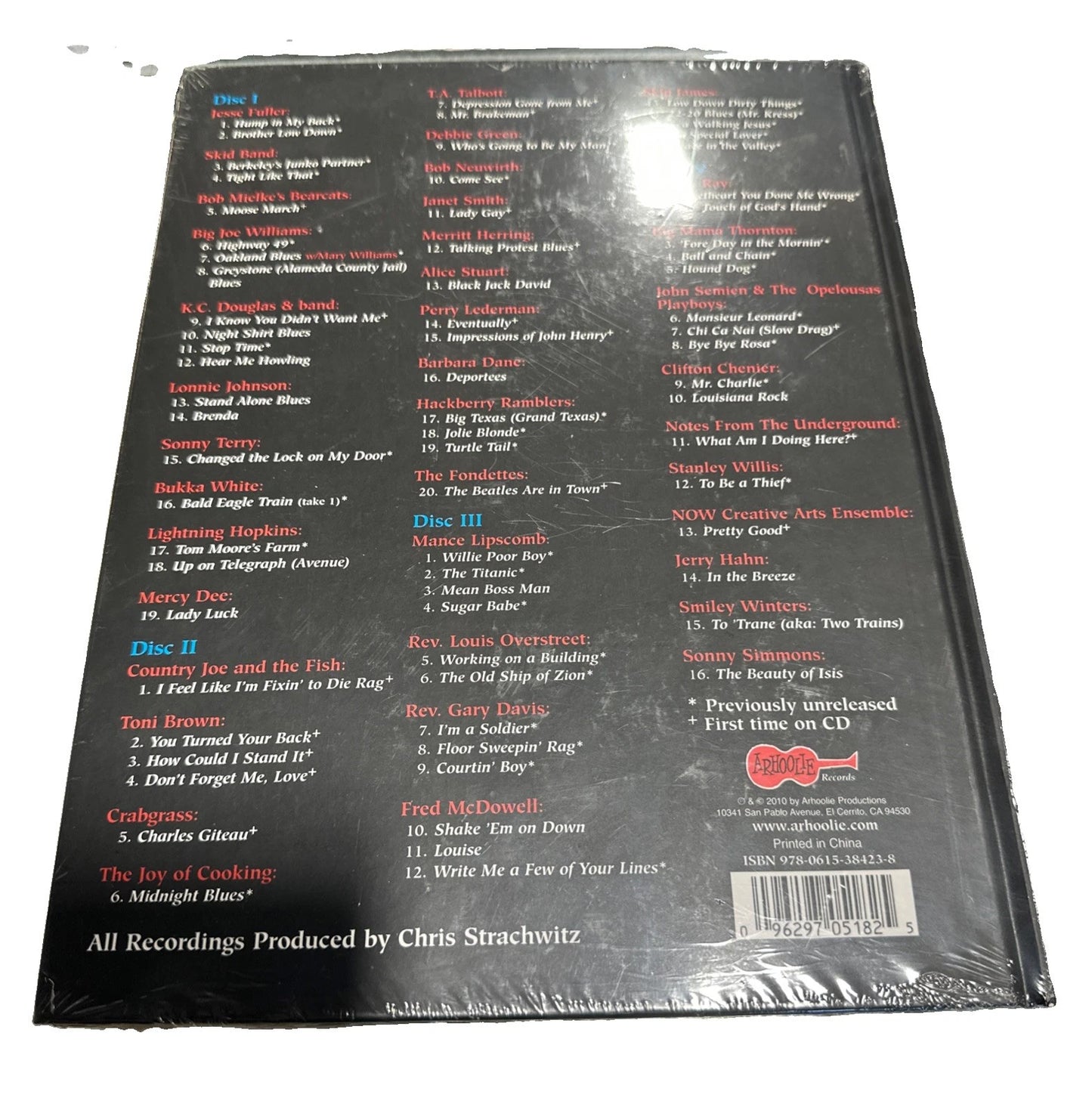 Hear Me Howling! Blues Ballads & Beyond 4 CD Box Set – NEW, Wrap Torn, Never Pla