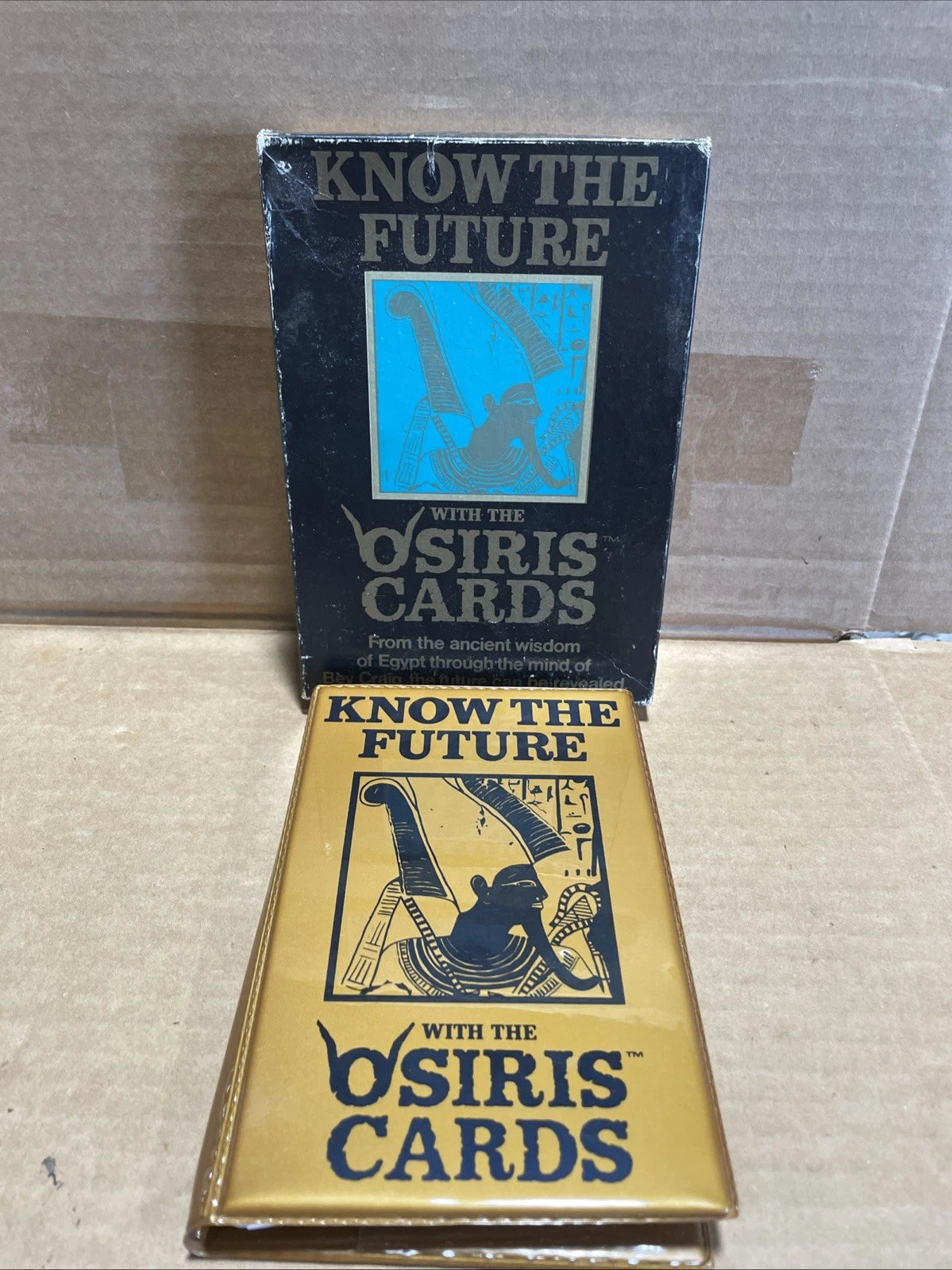 1980s Osiris Egyptian Oracle Fortune Telling Cards Bev Craig Vintage Rare