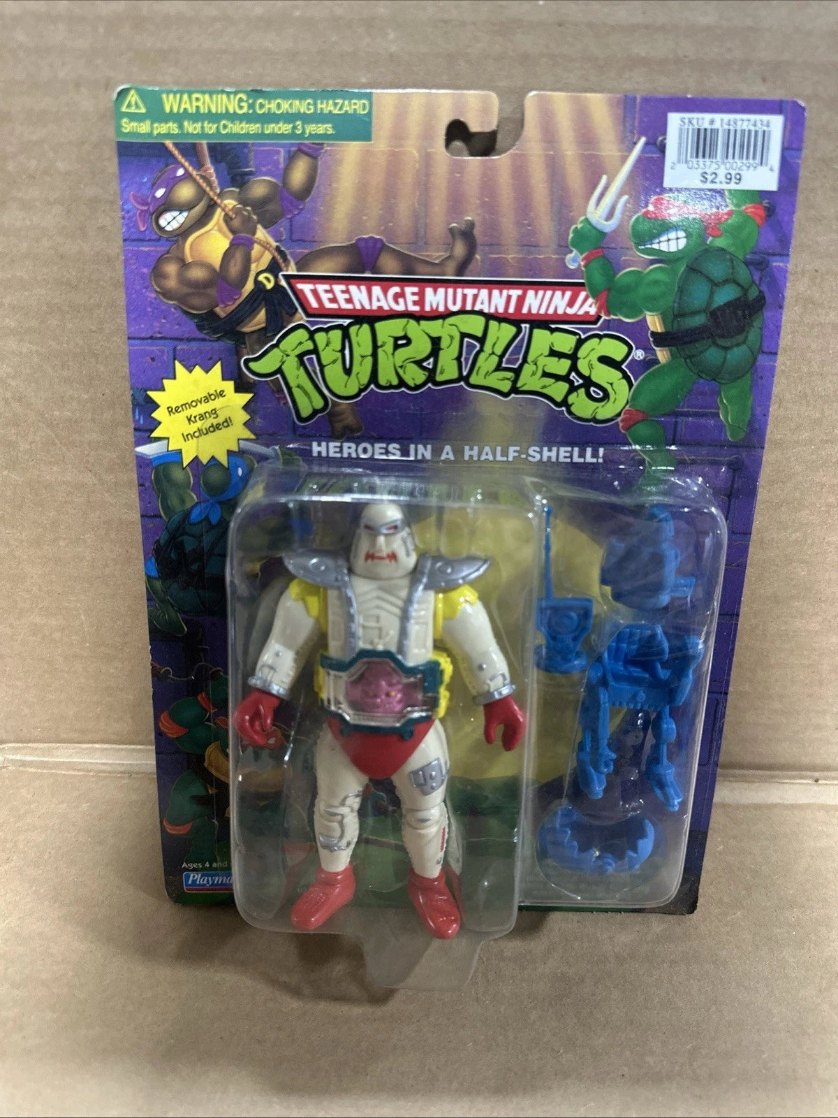 Krang’s Android Body TMNT Teenage Mutant Ninja Turtles (w/ Removable Krang) -NEW
