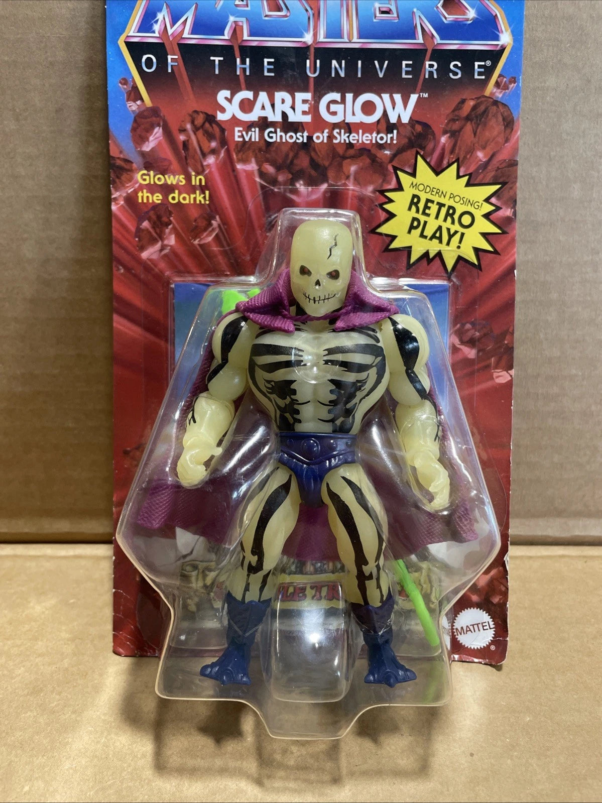 Masters of the Universe Origins Scare Glow Action Figure Brand New