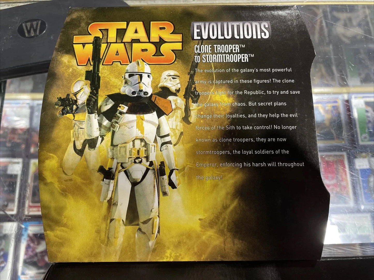 SEALED 2005 Star Wars Evolutions Clone Trooper to Stormtrooper Evolutions 3 pack