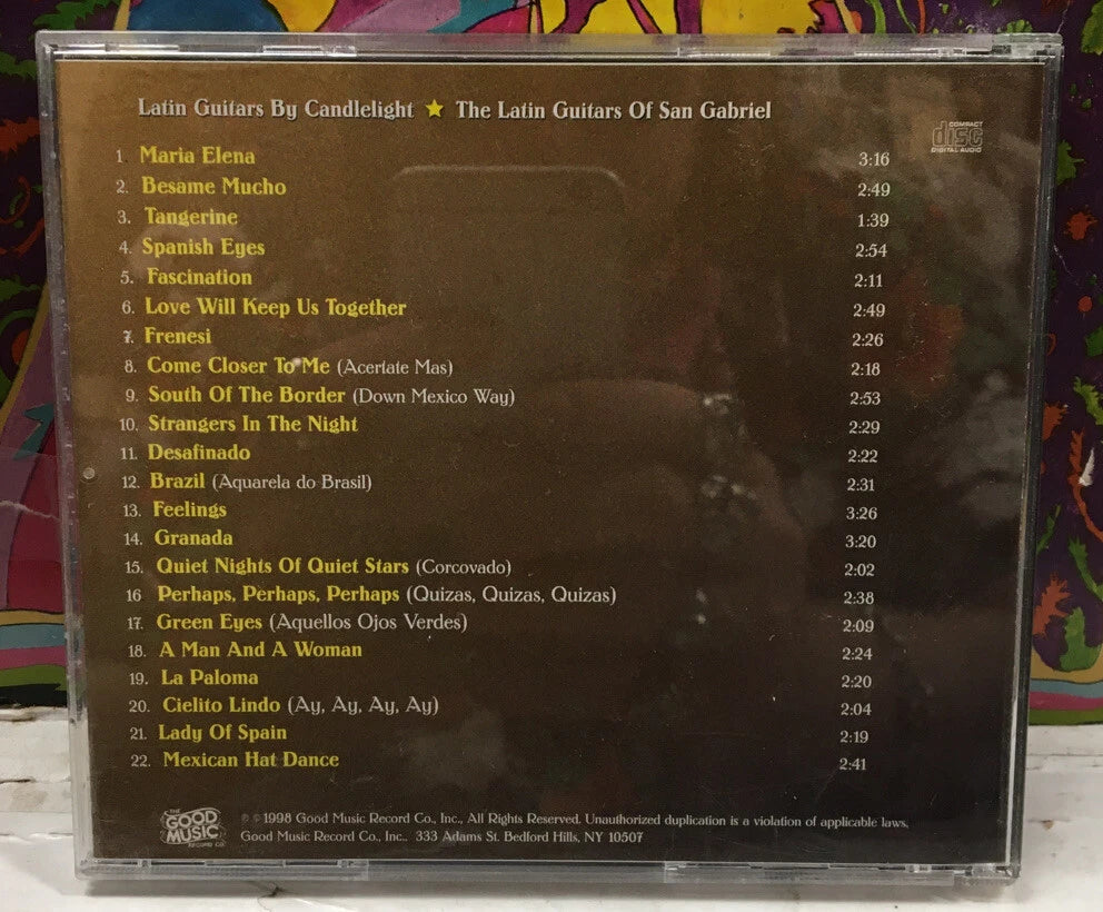 Latin Guitars By Candlelight CD