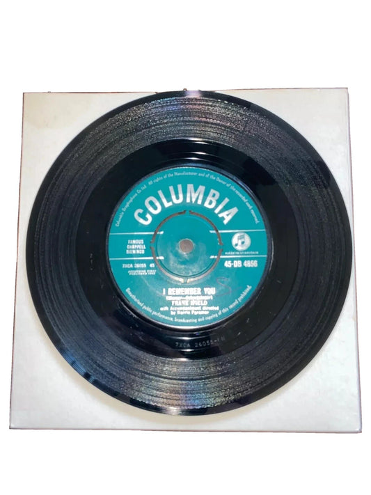 FRANK IFIELD I Remember You/I Listen To My Heart UK 7" Single VG+ Cond 45-DB4856