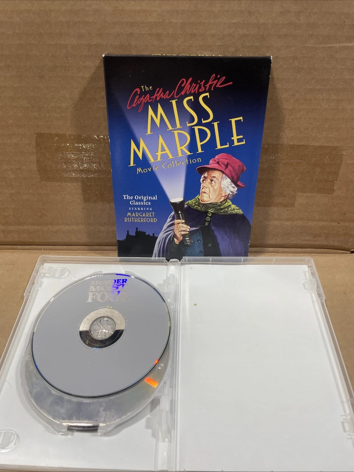 The Agatha Christie Miss Marple Movie Collection Rare OOP 4-Disc DVD Set