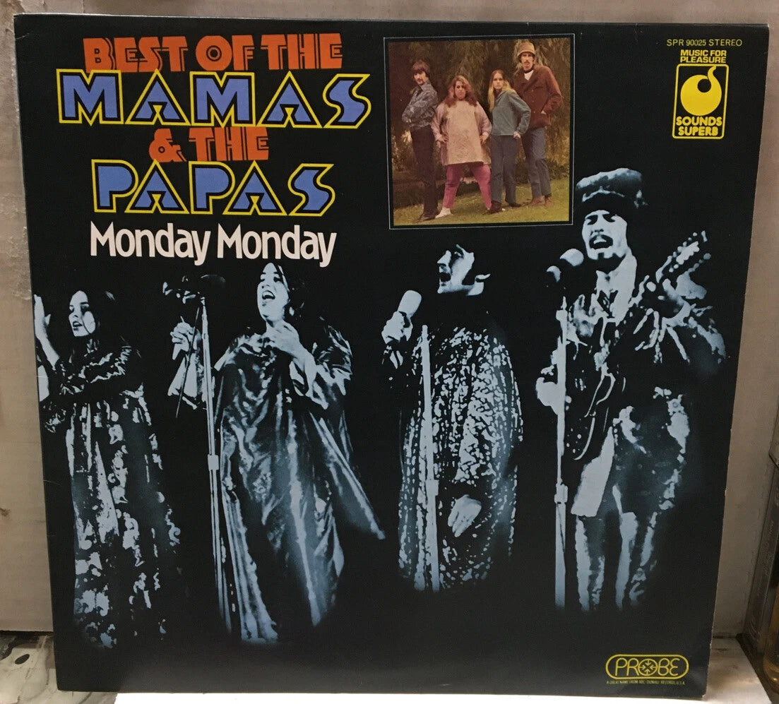 Best Of The Mamas & The Papas Monday Monday UK Import Record SPR9002