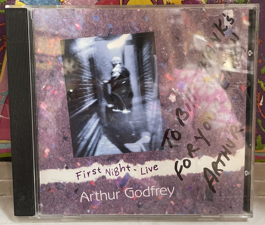 Arthur Godfrey First Night - Live Autographed CD