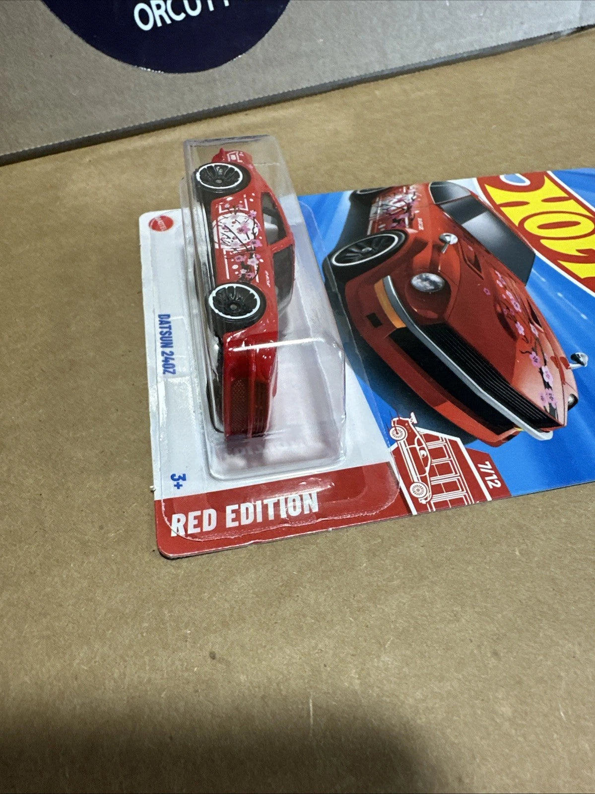 Hot Wheels Target Red Edition Exclusive Datsun 240Z Cherry Blossom Flowers