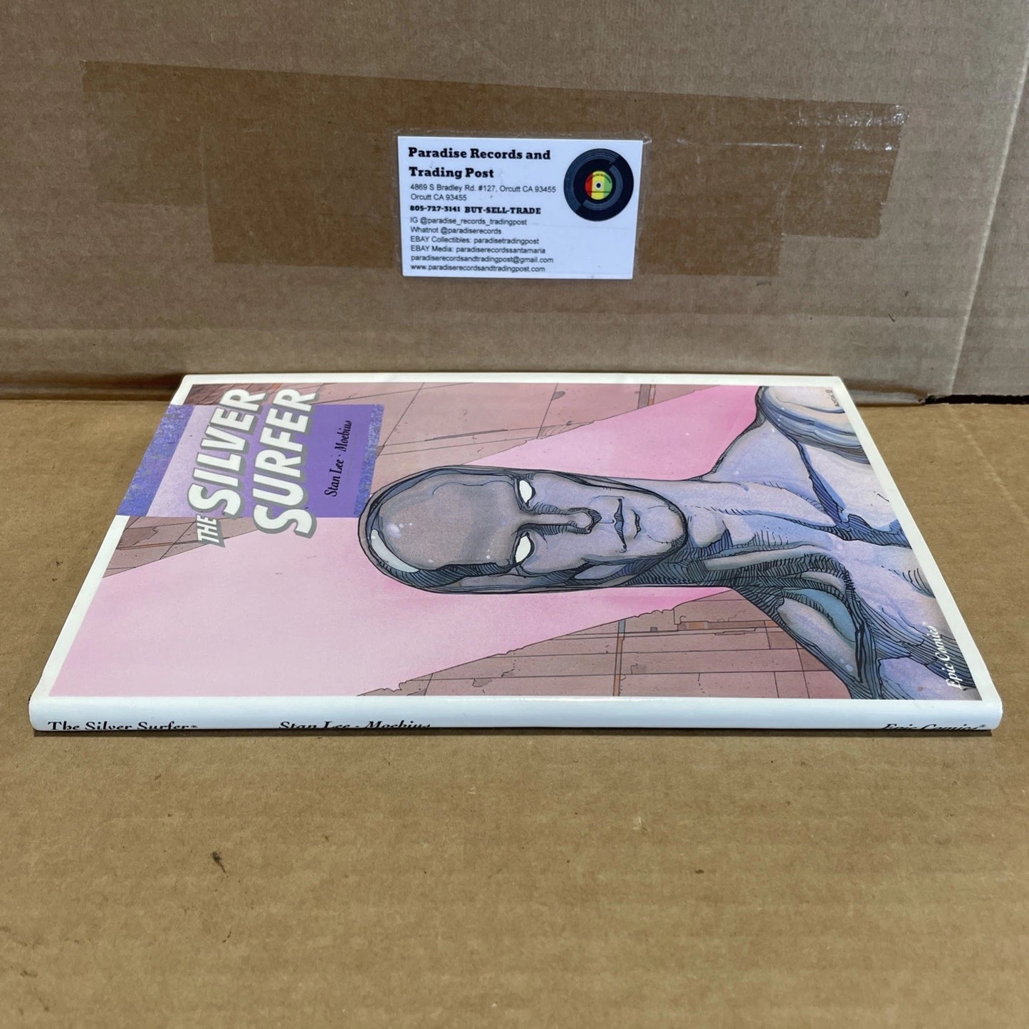 1988 The Silver Surfer Parable Epic Comics by Stan Lee Moebius Hardcover