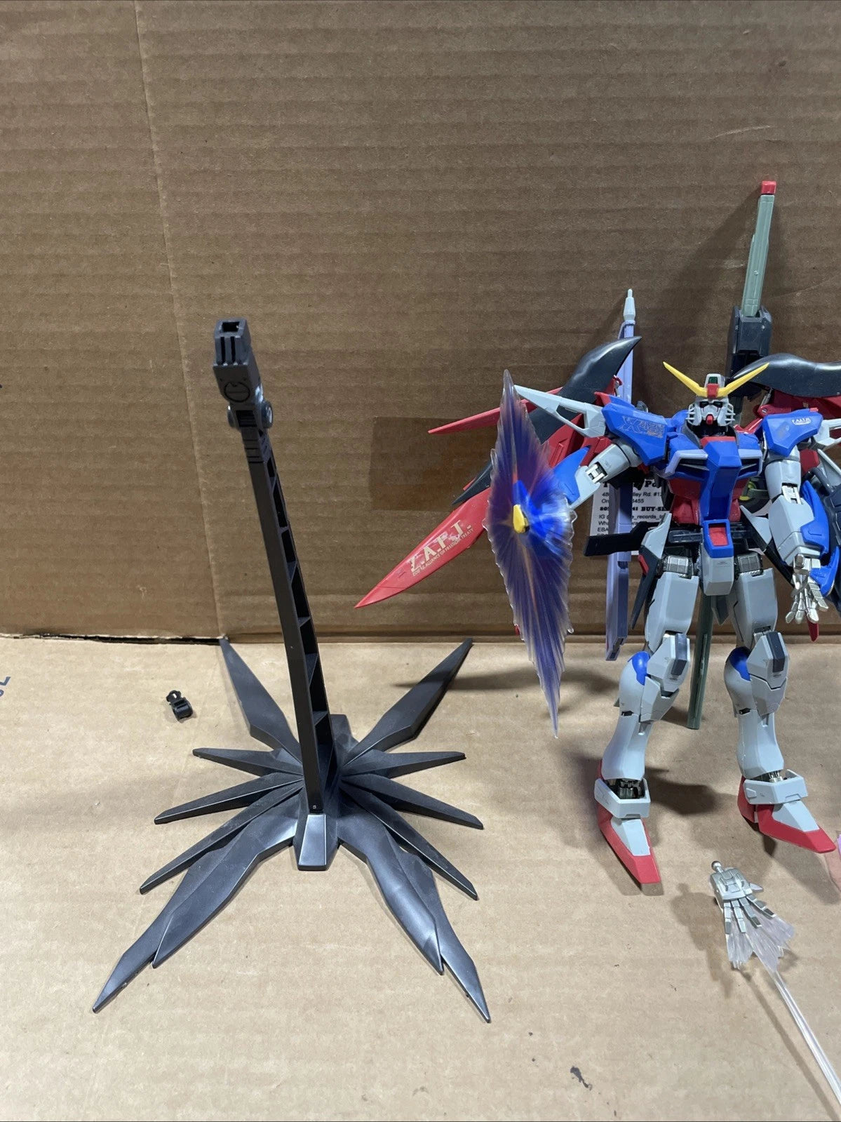 Bandai ZGMF-X42S Destiny Gundam MG 1/100 Scale Kit Pre-Built Incomplete