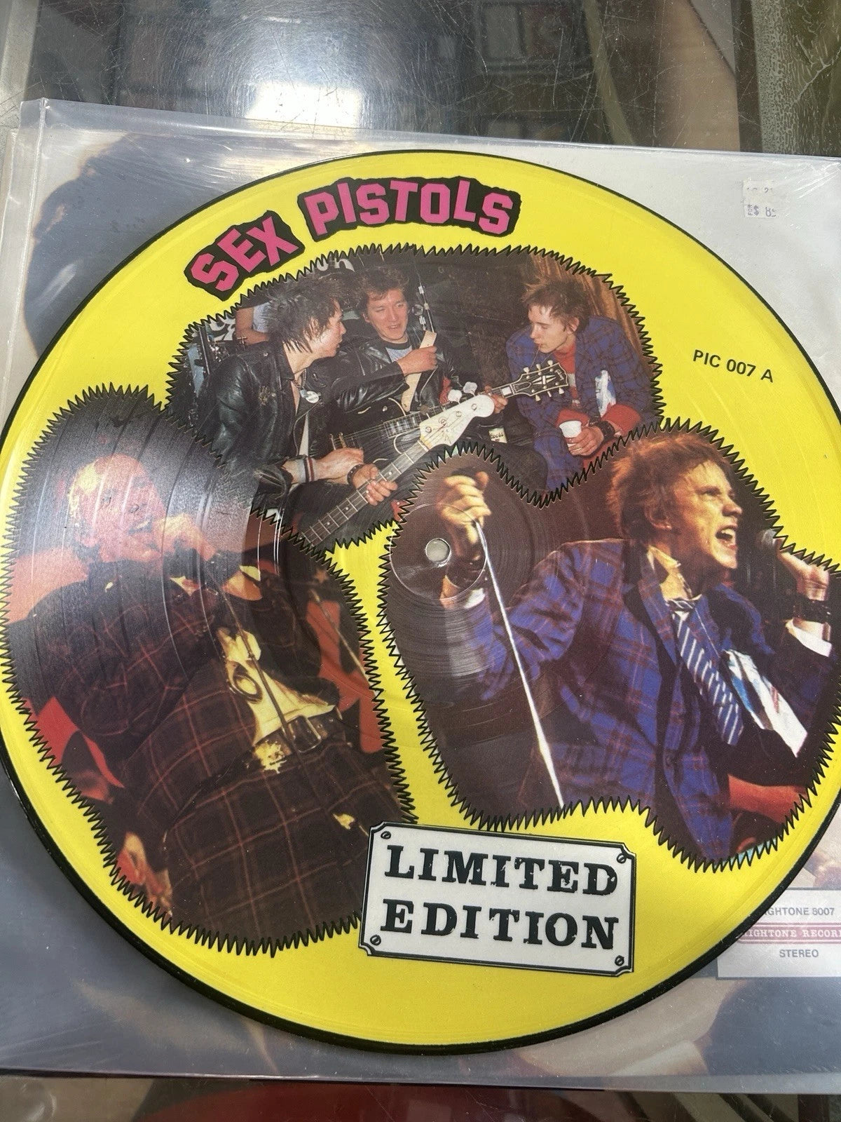Sex Pistols Vinyl LP Picture Disc – Limited Edition Very Rare PIC 007
