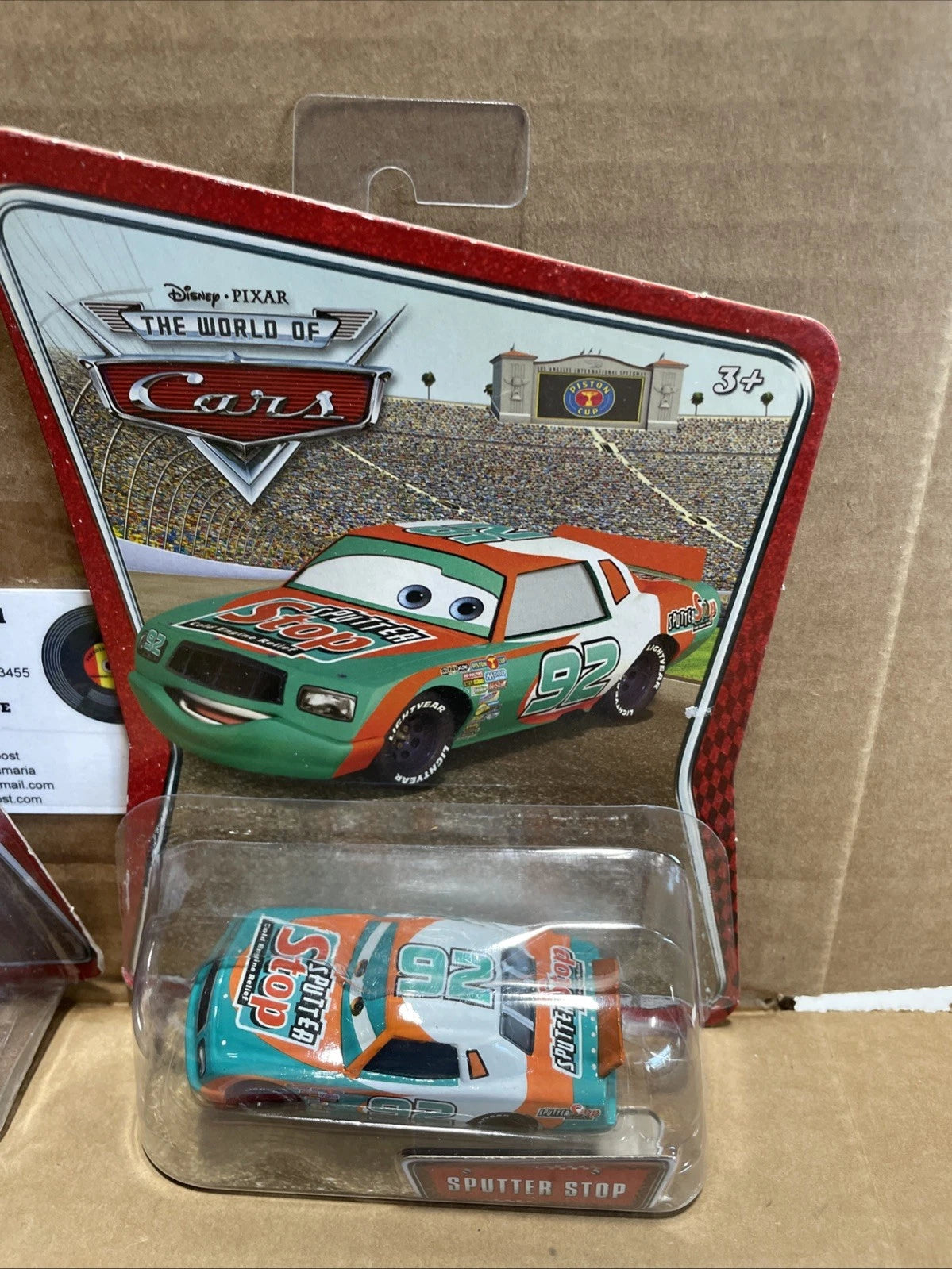 Disney Pixar World of Cars Movie Lot Of 6 Leroy Dale Sputter Fred Kathy Stacy