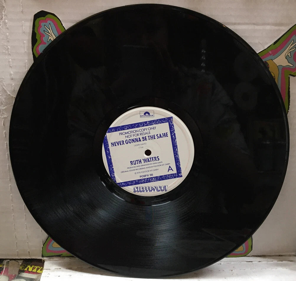 Ruth Waters Never Gonna Be The Same 12” Promo Record POSPX56