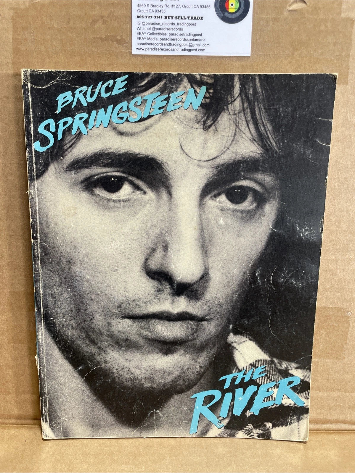 Bruce Springsteen The River SONGBOOK Vocal, Guitar, Piano, Hungry Heart 1981